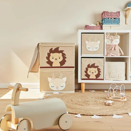 Bieco Úložný box s vekom ježko Piksi BIECO_04000464