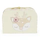 Bieco Súprava troch kartónových kufríkov jelenček Ella vintage flowers BIECO_04003040