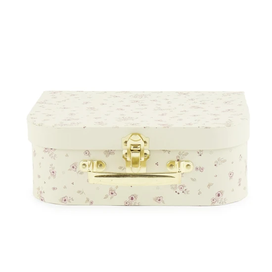 Bieco Súprava troch kartónových kufríkov jelenček Ella vintage flowers BIECO_04003040