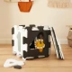 Bieco Penová hracia podložka s číslami puzzle black & white 10 ks BIECO_19201507