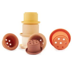 Silikónové stohovacie tégliky Chocolate Bliss