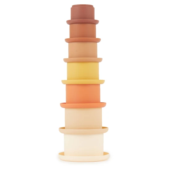 Bieco Silikónové stohovacie tégliky Chocolate Bliss BIECO_20000004