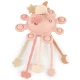 Bieco Silikónová motorická hračka s aktivitami dreamy rose BIECO_20000090