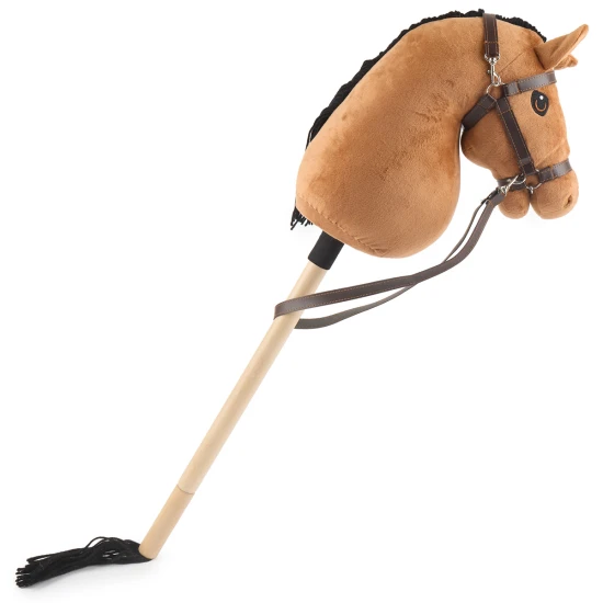 Bieco Hobby Horsing na tyči koník hnedý, veľ. S BIECO_74000225