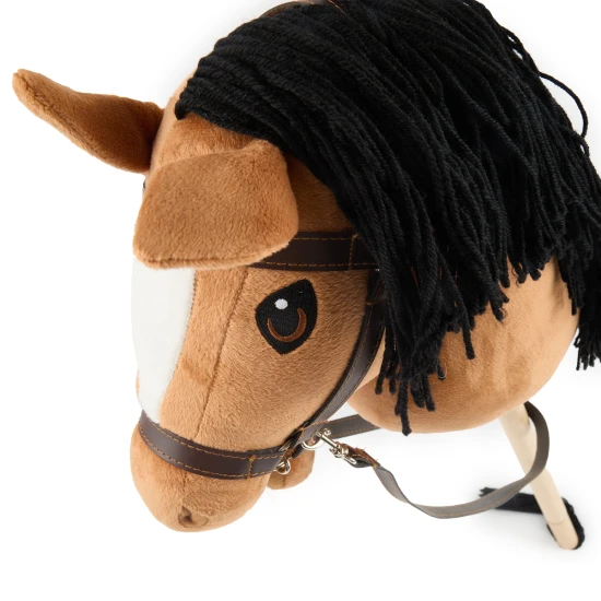 Bieco Hobby Horsing na tyči koník hnedý, veľ. S BIECO_74000225