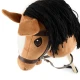 Bieco Hobby Horsing na tyči koník hnedý, veľ. S BIECO_74000225