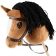 Bieco Hobby Horsing na tyči koník hnedý, veľ. S BIECO_74000225