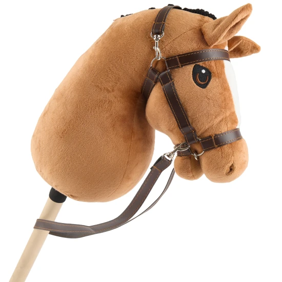 Bieco Hobby Horsing na tyči koník hnedý, veľ. S BIECO_74000225