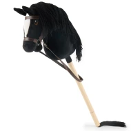 Hobby Horsing na tyči koník čierny veľ. S