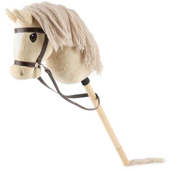 Bieco Hobby Horsing na tyči koník béžový, veľ. S BIECO_74000227