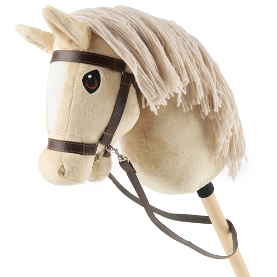 Bieco Hobby Horsing na tyči koník béžový, veľ. S BIECO_74000227