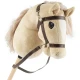 Bieco Hobby Horsing na tyči koník béžový, veľ. S BIECO_74000227
