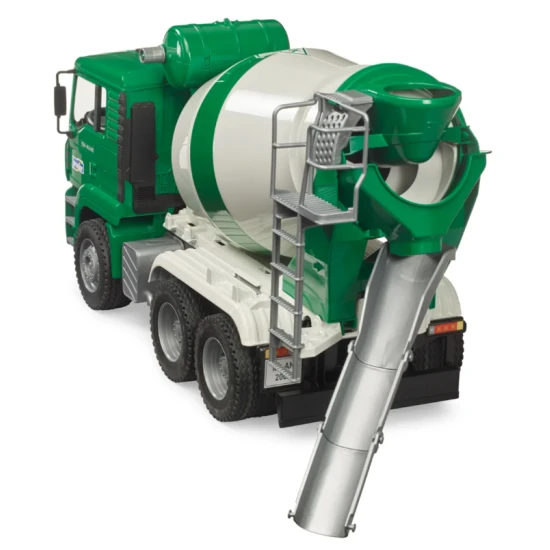 Model MAN TGA miešačky betónu s otočným bubnom a sklopnou kabínou