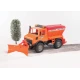 Bruder Unimog 1:16 s prednou radlicou a kontajnerom - ideálny na zimné práce