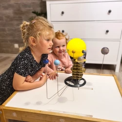 Motorizovaná slnečná sústava 2v1