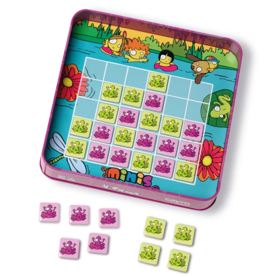 4 Frogs – magnetická hra pre 2 hráčov so žabkami