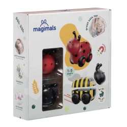 Magnetické zvieratká Magimals Wheely Lienka / Včela