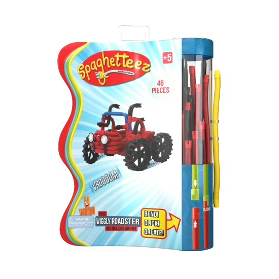 Spájaj, ohýbaj a tvor s flexibilnou stavebnicou Spaghetteez.