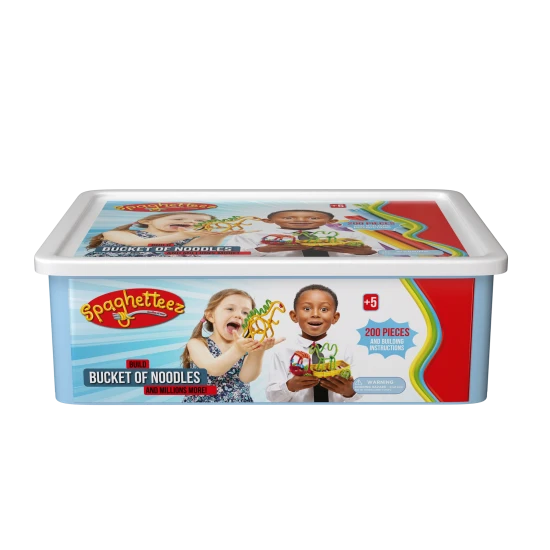 Spájaj, ohýbaj a tvor s flexibilnou stavebnicou Spaghetteez.