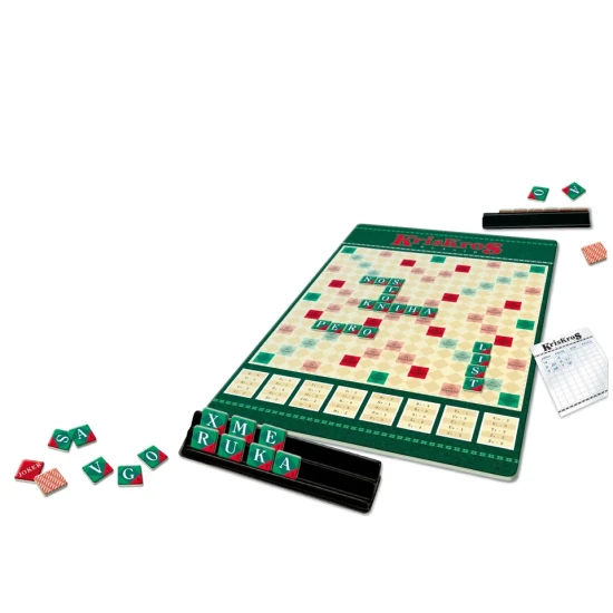 Kris Kros Klasik – česká slovná stolová hra, herný plán, písmená, rodinná hra