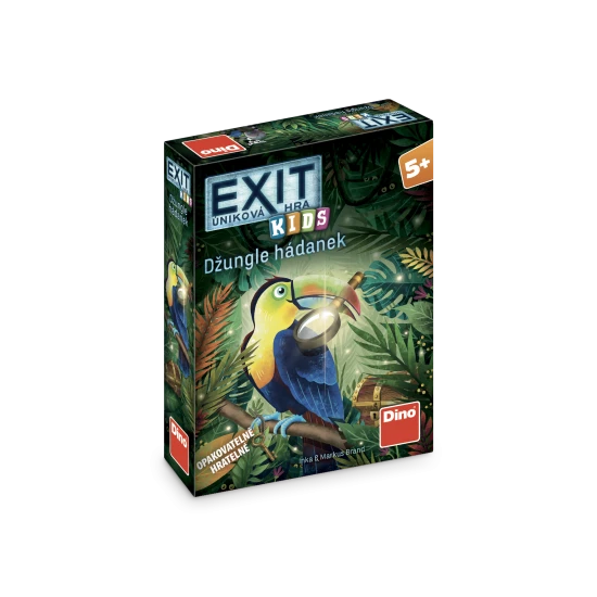 Exit úniková hra pre deti: Džungľa hádaniek – Dino 655447