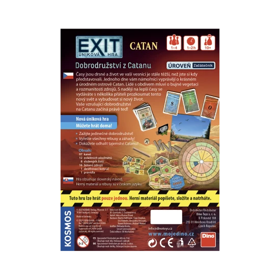 Exit úniková hra: Dobrodružstvo z Catanu – Dino 655461