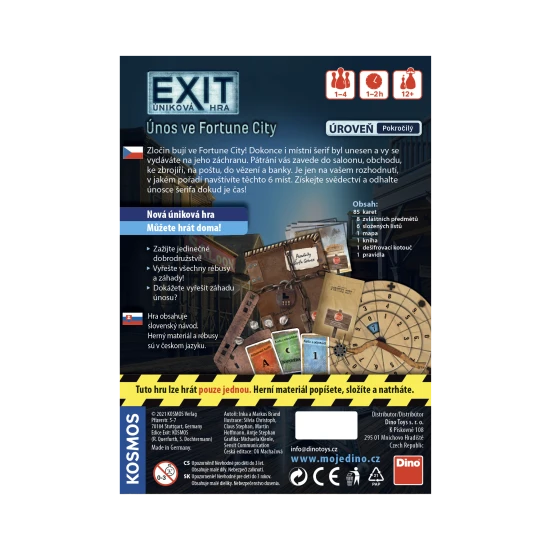Exit úniková hra: Únos vo Fortune City – Dino 655478