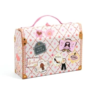 Písacia sada v kufríku ružový