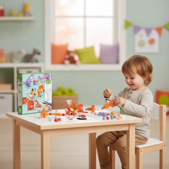 Navliekanie korálok Roztomilé zvieratká