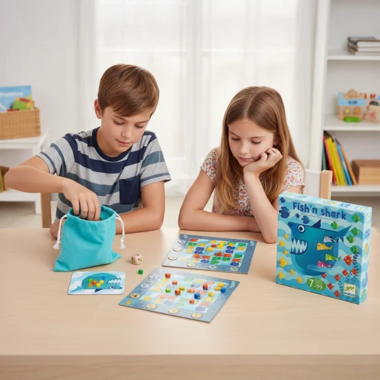 Stolová hra Žralok a rybičky