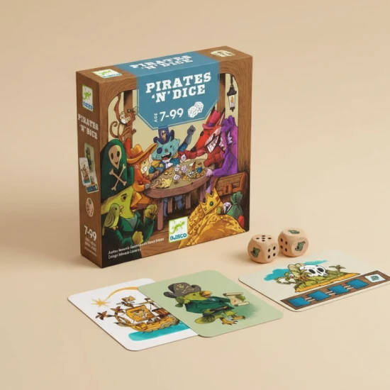 Hra s kockami a stávkovaním Piráti