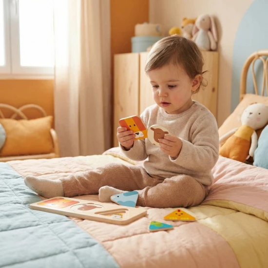 Vkladacie puzzle Zvieratá