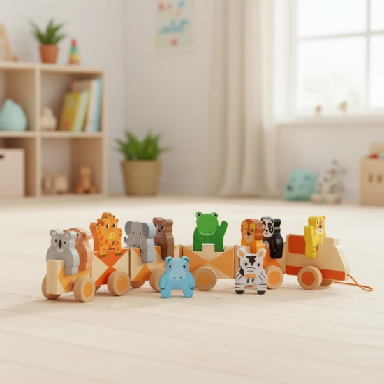 Ťahací vláčik Džungľa