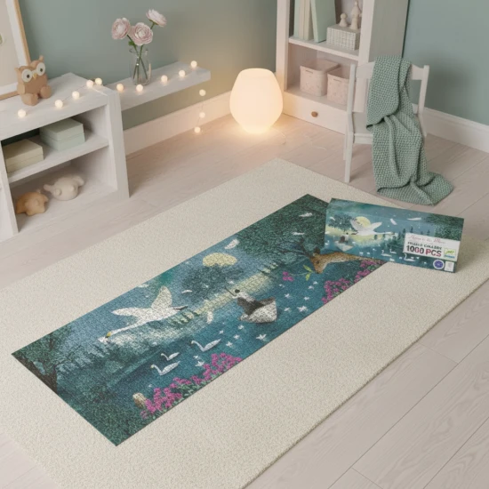 Puzzle Galéria Hymna na mesiac 1000 ks