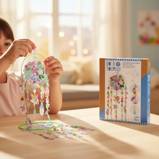 DIY Vyrob si sám Slnečný záves s vtáčikmi