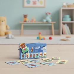 Postupové puzzle Obleč madvedíka