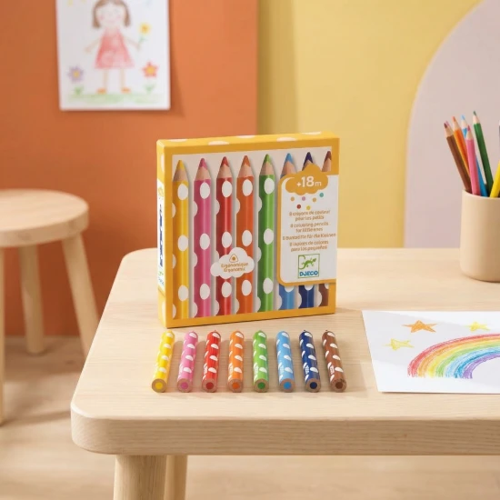 Voskovky pre najmenších 12 ks