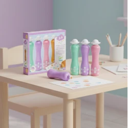 Perleťové farby v tube s penovým hrotom