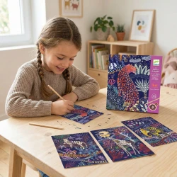 Vyškrabovacie obrázky Divoká Afrika