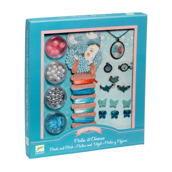 Navliekanie a tvorenie šperkov Korálky a vtáčiky