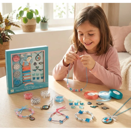 Navliekanie a tvorenie šperkov Korálky a vtáčiky