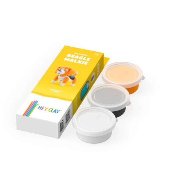 Vymodelujte si originálne zvieratko Psí kamaráti Bígl s Hey Clay