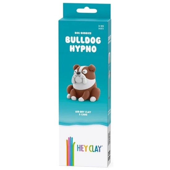 Vymodelujte si originálne zvieratko Psí kamaráti Buldog s Hey Clay