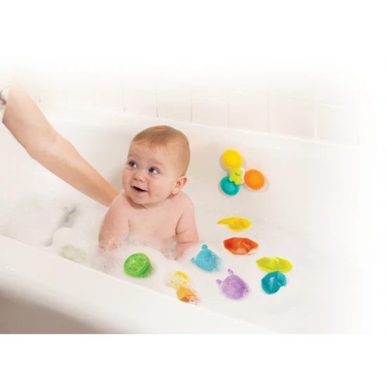 Roztočte kúpeľ s interaktívnymi hračkami Spin & Squirt