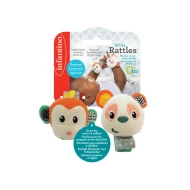 Hrkálka na ruku Opička a Panda