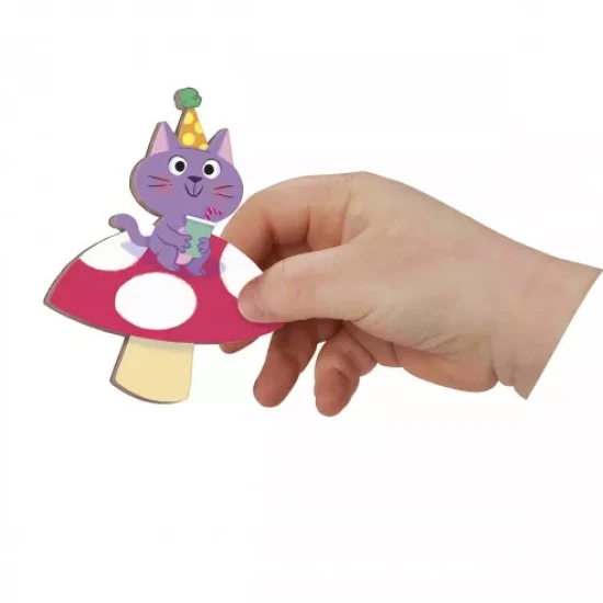 Magnetické príbehy pre deti o narodeninovej párty so zvieratkami od Janod.