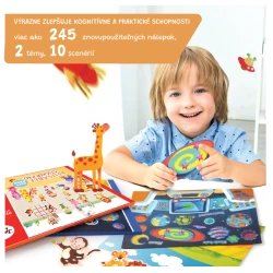 Znovupoužiteľné nálepky City Park