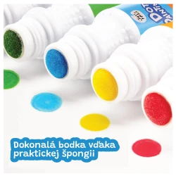 Farby v tube s omaľovánkami 12 ks