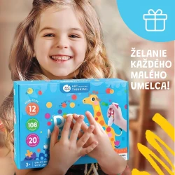 Farby v tube s omaľovánkami 12 ks