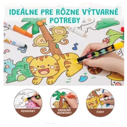 Samolepiaca omaľovánka v rolke Dinosaury 3 m